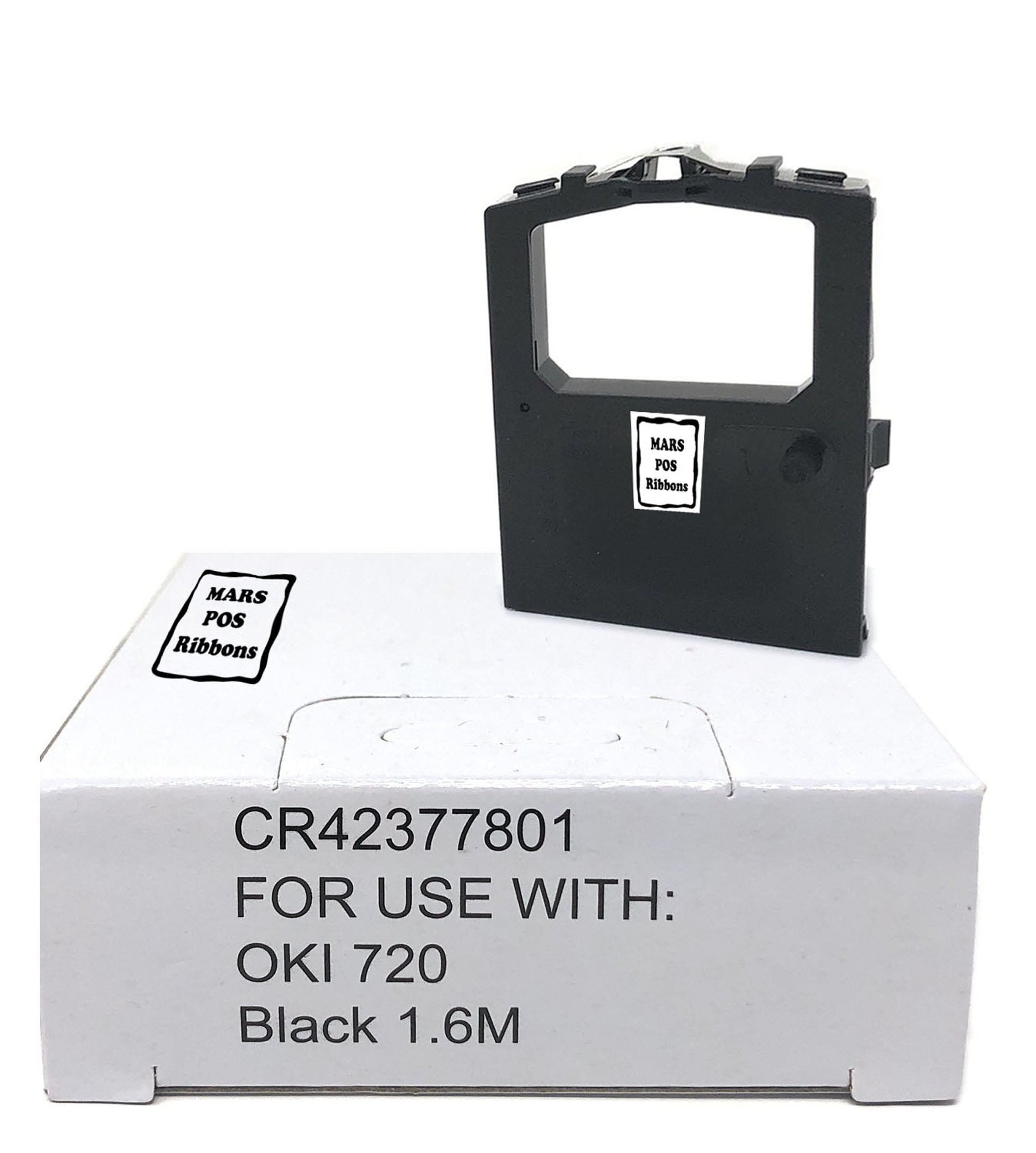 OKI 42377801 MICROLINE Self-Inking Black Ribbon 6-Pack