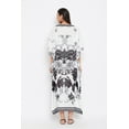 thumbnail image 7 of Gypsie Blu Boho Plus Size Long Kaftans Dress Maxi Kimono Dresses Summer Sleepwear Beach Dress Caftan Style, 7 of 7