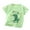 Mint Green, variant on Toddler Boys Girls Short Sleeve Tee Summer Crewneck Cartoon Print T Shirt Casual Fit Basic Shirts size 9-18M