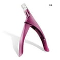 thumbnail image 6 of 5 PACK French Nail Clippers, One Line Nail Trimmer Scissors, Stainless Steel False Nail Sheet Cutter, Ergonomic Labor-Saving Manicure Repair Tools for Salon DIY Nail Art, 6 of 7