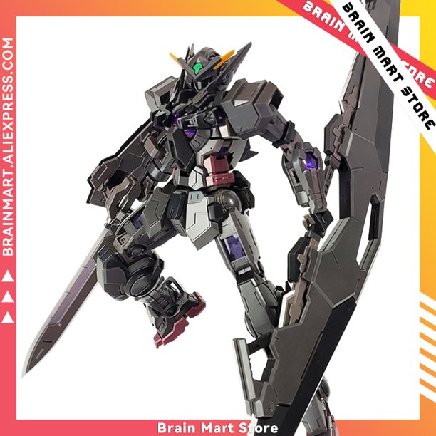 Astraea-figura de acción ensamblada, traje móvil de Anime HS, versión negra, 1/100 MG