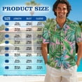 thumbnail image 7 of KUIFORTI Matching Couples Outfits Lightweight Tropical Palm Leaf Casual Beach Vacation Party Shirt Soft and Comfortable for Beach Seaside Lightweight Quick-dry, 7 of 7
