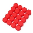 thumbnail image 2 of Walbest 20pcs Universal 19mm Wheel Lug Nut Covers Caps Screw Protector (Red), 2 of 4