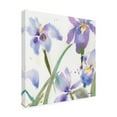 thumbnail image 2 of Trademark Fine Art 'Irises Violet' Canvas Art by Sheila Golde, 2 of 3