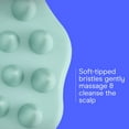 thumbnail image 5 of Conair Handheld Scalp Massager Shampoo Brush Green for All Hair Types, 5 of 9