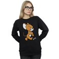 thumbnail image 2 of Tom and Jerry Womens Angry Mouse Cotton Sweatshirt, 2 of 5