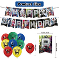 thumbnail image 3 of 30Pcs For Power Rangers Party Decoration Kit – Includes Banner, 16 Balloons,13 Cupcake Toppers for Themed Celebrations, 3 of 4