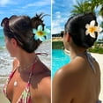 thumbnail image 2 of Vigorpace 6 Pcs Flower Hair Claw Clips for Women Girls, Hawaiian Hibiscus Hair Clips, Cute Summer Beach Hair Accessories for Thick Thin Hair, 2 of 6