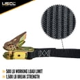 thumbnail image 2 of US Cargo Control Endless Ratchet Strap 1 Inch x 30 Foot, Hookless Ratchet Straps, 1,500 LBS Break Strength, 1 Inch Tie Downs for Motorcycles, Bikes, Pallets, Kayaks, and Cargo Bundling, 2 of 7