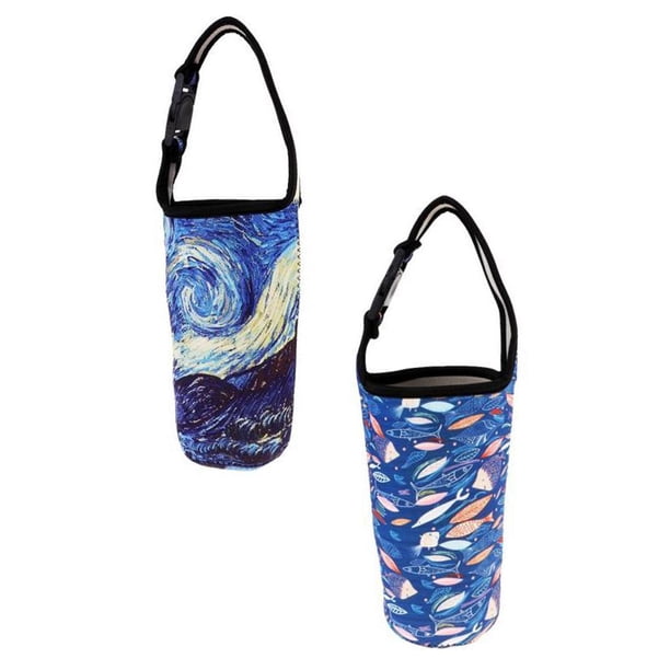2 fundas reutilizables para vasos de 30 oz para café al aire libre estrella de mar