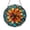 Acrylic 3.5 Inch, variant on Colorful Spiral Mandala Glass Suncatcher Window Decor, Abstract Boho Hanging Art Accent