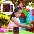 thumbnail image 3 of Miniature Cabinet Model Plastic Cabinet Furniture Model Toy Mini Wine Cabinet Photo Prop, 3 of 6