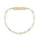 thumbnail image 1 of Pulsera esclava italiana Figaro 10 quilates 2.7mm 14cm Imperial Jewelry, 1 of 20