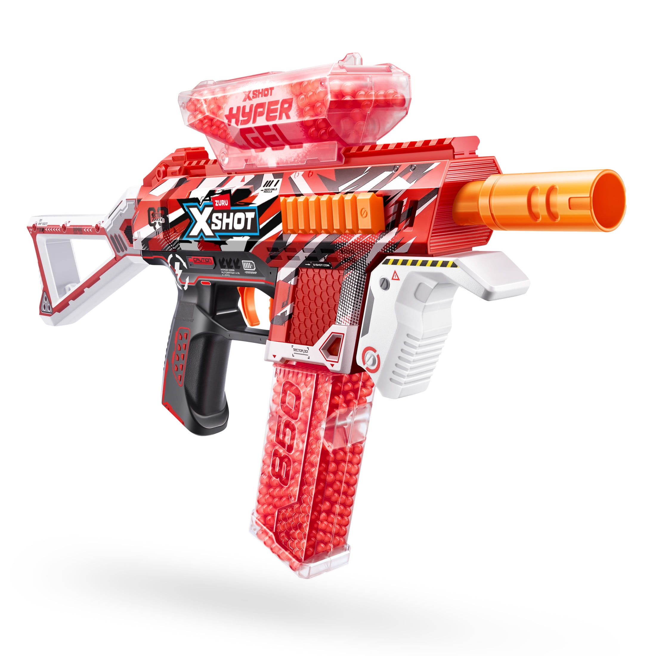 XSHOT Hyper Gel Trace Fire Motorized Blaster (10,000 Pellets