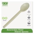 thumbnail image 2 of Eco-Products EP-S003 7 in. Plant Starch Spoon - Cream (50/Pack), 2 of 3