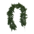 thumbnail image 2 of Wzzjkit Christmas Norfolk Garland Artificial Realistic Soft and Thickness Green Faux Fake Full Cedar Pines Garland for Fireplace Mantel Table Doorframe Indoor Outdoor Xmas Holiday Decoration 71in, 2 of 7