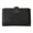 Black, variant on Lena Pebbled Leather Medium Bifold Wallet (Black)