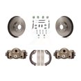 thumbnail image 1 of Transit Auto Rear Brake Drum Shoes Spring and Cylinders Kit for Car Subaru Forester Impreza K8N-100441, 1 of 11