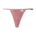 thumbnail image 4 of Bigersell Womens Underwear Clearance String Bikini Underwear Women Boy Shorts Panty Style P-1206 Cotton Plus Size Panties Cotton Thong Briefs Mid Waist Women's Bikini Panties Pink S, 4 of 4