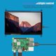 thumbnail image 4 of Pantalla LCD Portatil Caredy Caredye23fi8rs9z Tactil HDMI 7 Pulgadas 1024x600, 4 of 5