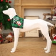 thumbnail image 4 of Noël Chien Bandanas Animaux Réglables Santa Bandanas pour Animaux de Compagnie Chat Chien Chiot Foulard Foulard Serviette de Salive pour Animaux de Compagnie, 4 of 5