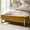 Yellow, variant on Tina's Home 55" Storage Bench Tufted Upholstered End of Bed Bench Entryway Bedroom Grey