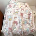 thumbnail image 2 of Pijama Kawaii Sanrio de Hello Kitty, conjunto de pijama de primavera y otoño, dibujos animados, bonito regalo para estudiantes, manga larga, cálido, muebles para el hogar, 2 of 4
