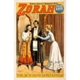 thumbnail image 3 of Strobridge and Co. Lith. 13x18 Black Modern Framed Museum Art Print Titled - Edwin Arden's Romantic Play, Zorah (1899), 3 of 5