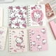 thumbnail image 4 of Libreta de espiral A7 Hello Kitty, sencilla y linda, para estudiantes de secundaria, niñas, con forma de corazón, cuaderno de gran valor, 4 of 5