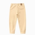 thumbnail image 2 of Girls Cotton Pants Toddler Casual Trousers Infant Leggings Winter Pants 7-8 Years,Yellow Caqnni, 2 of 4