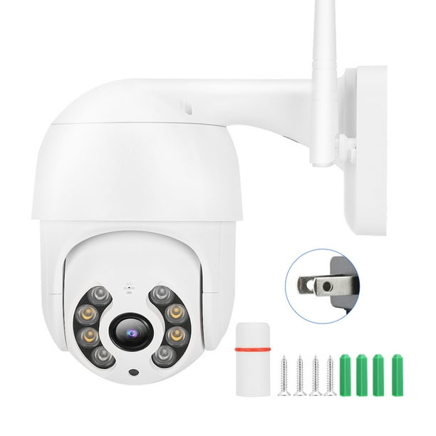 Cámara De Seguridad, Cámaras De Vigilancia Domo, Mini De 1,5 Pulgadas Para Oficina, Escuela, Banco, Hotel, Calle, Parque, Interior, Exterior, Retrato, Captura, Examen, Amonsee Enchufe de EE. UU.