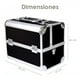 thumbnail image 5 of Neceser Maletin Reforzada Arcoshop Cosmetiquera Profesional Belleza NEGRO LC3200, 5 of 6