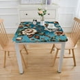 thumbnail image 3 of HAOXIT , Square Table Cloth, s, Decorative Table Cover for Kitchen Dinning Room Party, 44''x44'', 3 of 7