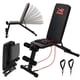 thumbnail image 1 of Banco para Pesas Plegable X-Rush Indra con Respaldo Ajustable 8 Posiciones y Soporte 250 kg, 1 of 7