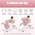 thumbnail image 3 of Sioweci Ab & Rowing Machines for Home,Multifunctional Ab Machine, Ab Workout Equipment for Home Gym, Adjustable Core & Waist Trainer with 5 Height Levels & 3 Incline Angles, Rowing Mode, Knee Glider, 3 of 11