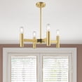 thumbnail image 6 of Livex Lighting - Copenhagen - 4 Light Mini Chandelier in Mid Century Modern, 6 of 9