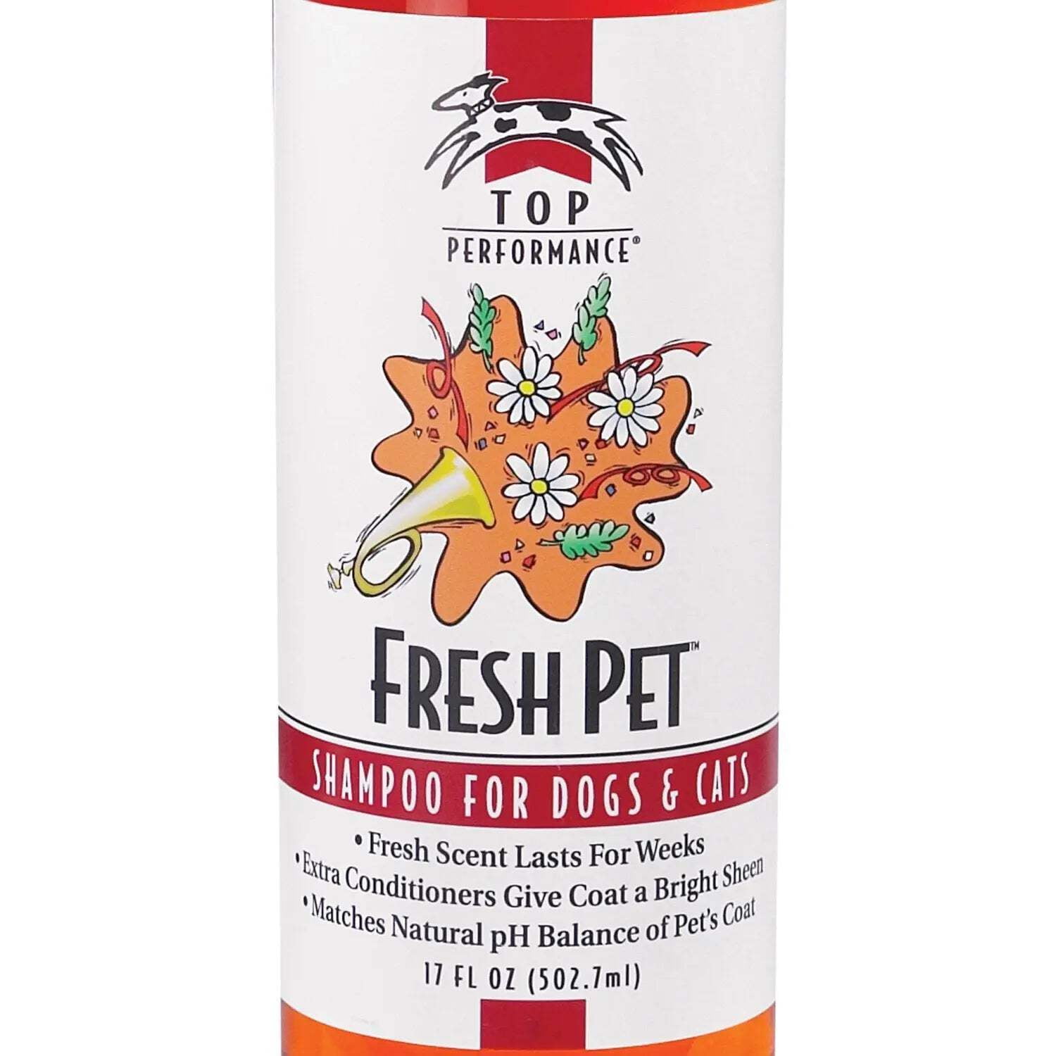 Top Performance Fresh Pet Dog and Cat Shampoo, 17oz