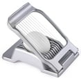 thumbnail image 1 of Trancheuse d'Œufs, Trancheuse d'Œufs pour Œufs Durs, Trancheuse d'Œufs en Acier Inoxydable, Coupe-Œufs en Aluminium Résistant Lave-Vaisselle, 1 of 7
