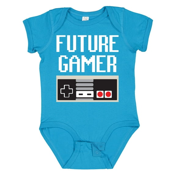 Inktastic Future Gamer. Boys or Girls Baby Bodysuit