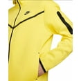thumbnail image 4 of Nike Sportswear Tech Fleece Full-Zip Hoodie Yellow Strike/Black, 4 of 5
