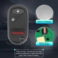 thumbnail image 4 of 433MHz NHVWB1U523 Replacement Smart Proximity Car Keyless Entry Remote Key Fob for Honda Civic Pilot 2001-2007 3 Buttons, 4 of 7