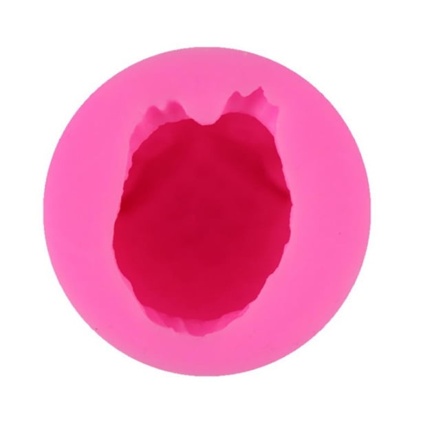 Molde De Silicona De Búho 3D, Molde De Pastel De Animales, Herramienta Para Hornear Para Fondant De Chocolate Y Caramelo Diy Minnieouse HA035675-00