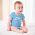 thumbnail image 3 of Hello Grandma - Baby Clothes - Funny Newborn Bodysuit Outfits for Boys And Girls Sky Blue-style 9months, 3 of 7