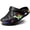 Black, variant on Toddler Boys Girls Cartoon Clogs Kids Slip On Lightweight Garden Shoes Beach Sandals