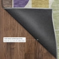 thumbnail image 5 of Addison Rugs Mayfield Premium Machine Washable Transitional Geometric Blue Round Rug, 8' x 8', 5 of 5