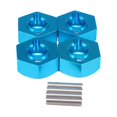 thumbnail image 2 of Dalazy 12MM Adaptateur de Moyeu de Roue pour 1/12 ECX ECX01011 Boost RC Performance de la Voiture avec Moyeu de Roue de 12MM Bleu 1Set, 2 of 6