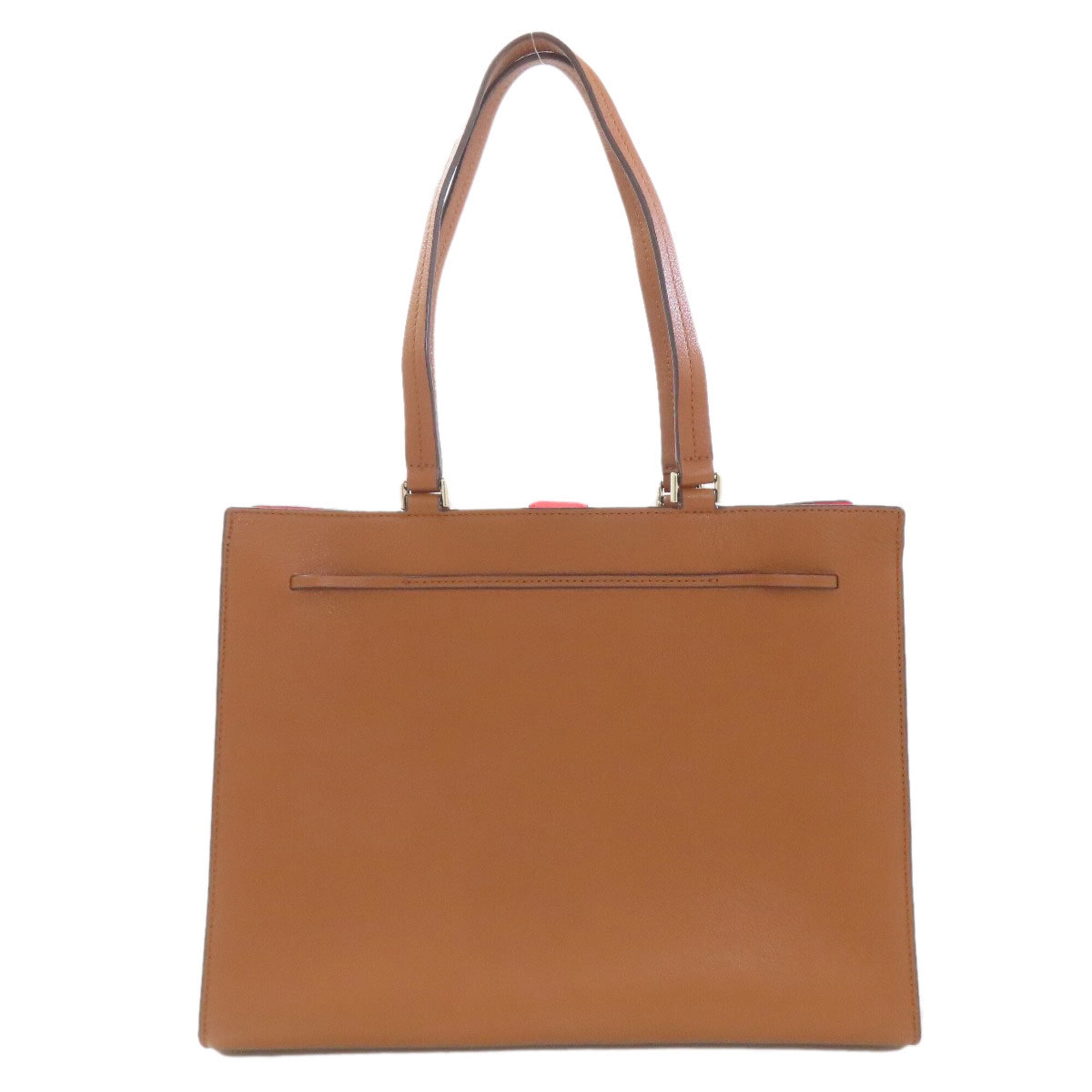 Pre-Owned Kate Spade Ribbon Tote Bag Leather Women's kate spade