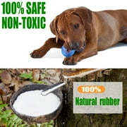 Qishi Interactive Dog Toy – Treat Dispenser & Dental Cleaning Chew Toy for Puppies and Small Dogs-Blue