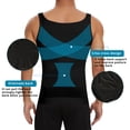 thumbnail image 4 of FITVALEN Compression Cami for Men Slimming Tank Shapewear Belly Body Shaper Workout Tank Tops, 4 of 8