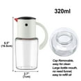thumbnail image 6 of Uxcell Olive Oil Dispenser Bottle, Auto Lid Drip-Free Spout, Bird Look White 6.5" x 2.7", 6 of 6
